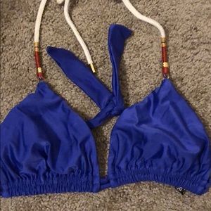 Royal blue bikini top